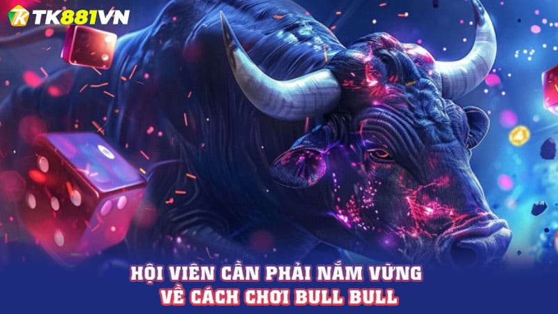 Hội viên cần phải nắm vững về cách chơi Bull Bull